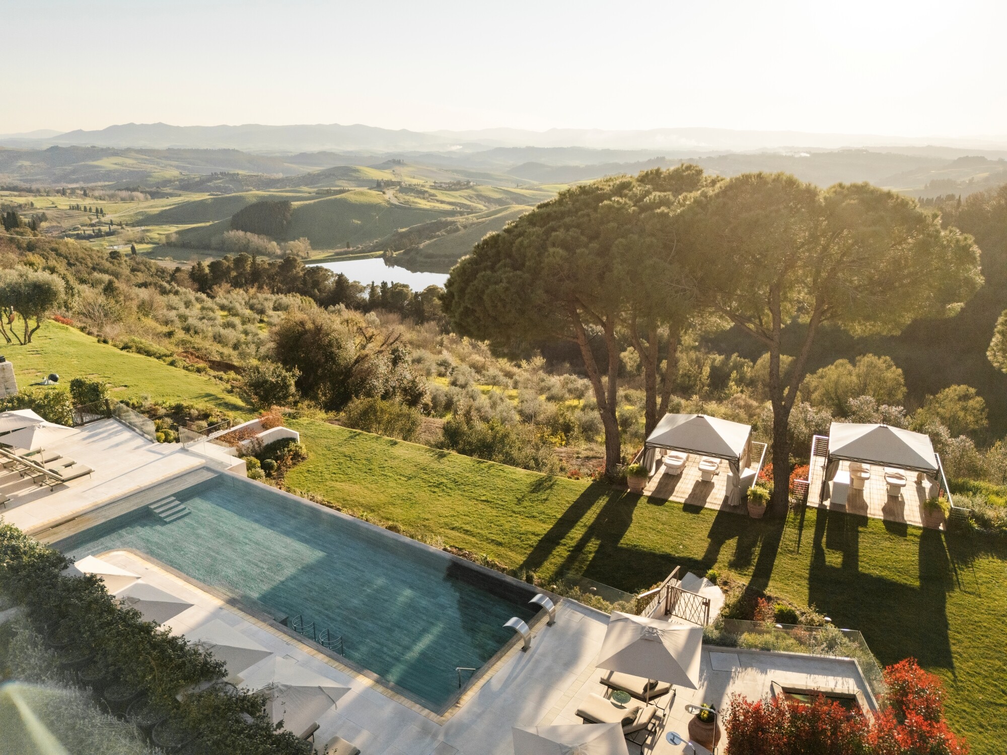 Castelfalfi View and Pool
